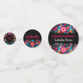 メキシカンフィエスタブラックフローラ名キンセアニェラ コンフェッティ (正面)