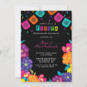 メキシカンフィエスタブリデスメイドルンチョン招待状 (正面)