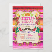 メキシカンフィエスタベビーシャワー招待状 招待状 (正面)