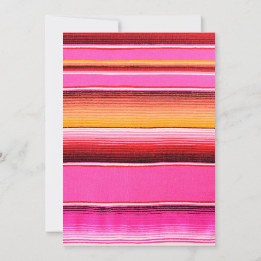 メキシカンフィエスタベビーシャワー招待状 招待状 (裏面)