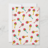 メキシカンフィエスタベビーシャワー招待状 招待状 (裏面)