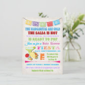 メキシカンフィエスタベビーシャワー招待状 招待状 (スタンド正面)
