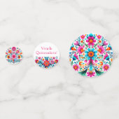 メキシカンフィエスタホワイトフローラ名キンセアニェラ コンフェッティ (裏面)