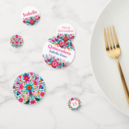 メキシカンフィエスタホワイトフローラ名キンセアニェラ コンフェッティ