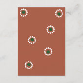 メキシカンフィエスタボホバロ結婚ズ エンクロージャーカード (裏面)