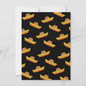 メキシカンフィエスタポスト結婚ズフィエスタ招待状 招待状 (裏面)