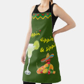 メキシカンフィエスタマルガリタフルーツペッパー エプロン (インサイチュ)