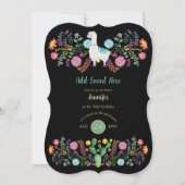 メキシカンフィエスタラマフォーク花カクティーANYイベント 招待状 (正面)