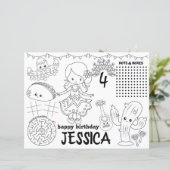 メキシカンフィエスタランチョンマット，フィエスタ誕生日ゲーム (スタンド正面)