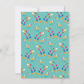 メキシカンフィエスタリトルワン誕生日 招待状 (裏面)