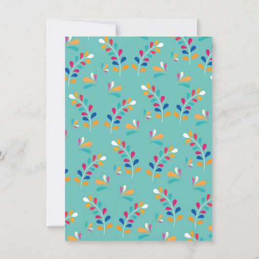 メキシカンフィエスタリトルワン誕生日 招待状 (裏面)