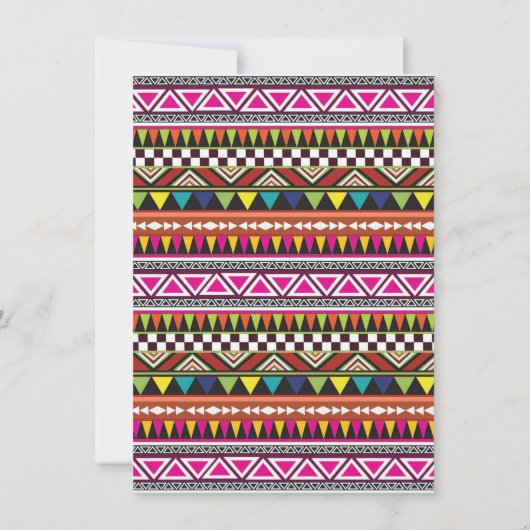 メキシカンフィエスタリトルワン誕生日 招待状 (裏面)