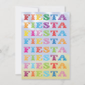 メキシカンフィエスタリハーサルディナー招待状 招待状 (裏面)