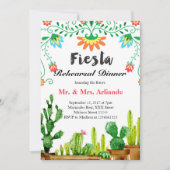 メキシカンフィエスタリハーサルディナー招待状 招待状 (正面)