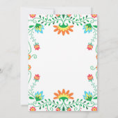 メキシカンフィエスタリハーサルディナー招待状 招待状 (裏面)