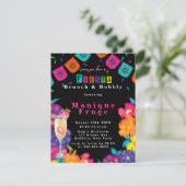 メキシカンフィエスタヴィヴィヴィッドフローラブランチ&バブリー 招待状 (スタンド正面)