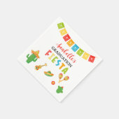 メキシカンフィエスタ卒業パーティー スタンダードカクテルナプキン (角)