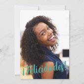 メキシカンフィエスタ卒業パーティー 招待状 (裏面)