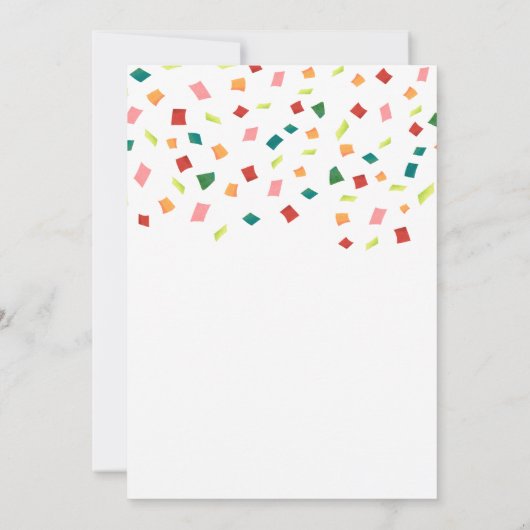 メキシカンフィエスタ婚約パーティ招待状 招待状 (裏面)