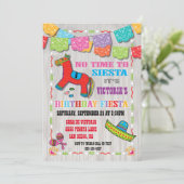 メキシカンフィエスタ子供の誕生日パーティの招待状 招待状 (スタンド正面)