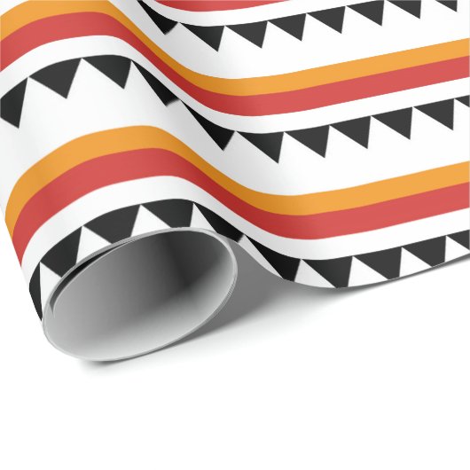 メキシカンフィエスタ模様パーティー包装紙 ラッピングペーパー (ロールコーナー)