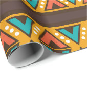 メキシカンフィエスタ模様パーティー包装紙 ラッピングペーパー (ロールコーナー)