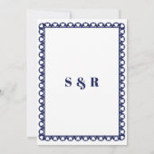 メキシカンフィエスタ海軍パペルピカドボホ結婚ズ セーブザデート (裏面)