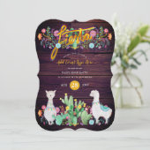 メキシカンフィエスタ素朴フォークフラワーズラマANYイベント 招待状 (スタンド正面)