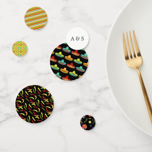 メキシカンフィエスタ結婚フローラのコン コンフェッティ (グループ)