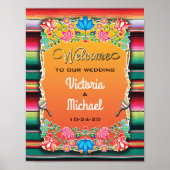 メキシカンフィエスタ結婚披露宴徴候 ポスター (正面)