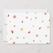 メキシカンフィエスタ誕生日招待状（写真付き） 招待状 (裏面)