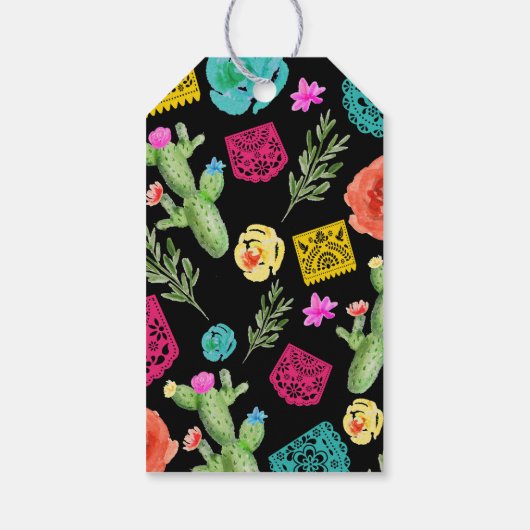 メキシカンフィエスタ赤ちゃん感謝していシャワーユー贈り物ラベル ギフトタグ (裏面)