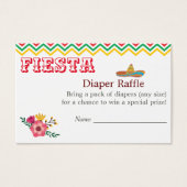 メキシカンフィエスタ魅力的赤ちゃんシャワーおむつラッフル (正面)