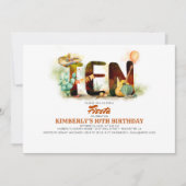 メキシカンフィエスタ10th誕生日パーティー 招待状 (正面)