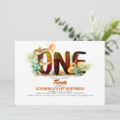 メキシカンフィエスタ1st誕生日パーティー 招待状 (スタンド正面)