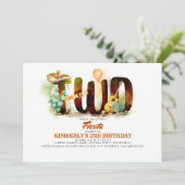 メキシカンフィエスタ2歳誕生日パーティー 招待状 (スタンド正面)