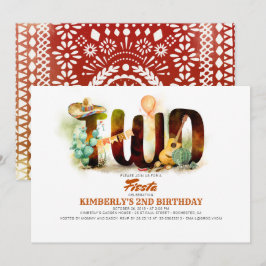 メキシカンフィエスタ2歳誕生日パーティー 招待状