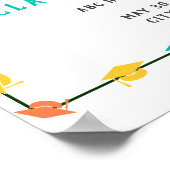 メキシカンフィエスタ2024卒業パーティー歓迎サイン ポスター (角)