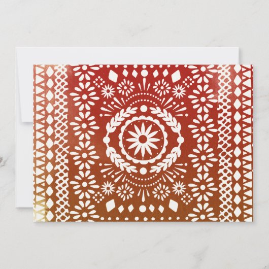 メキシカンフィエスタ3nd誕生日パーティー 招待状 (裏面)