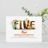 メキシカンフィエスタ5th誕生日パーティー 招待状 (スタンド正面)