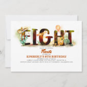 メキシカンフィエスタ8th誕生日パーティー 招待状 (正面)