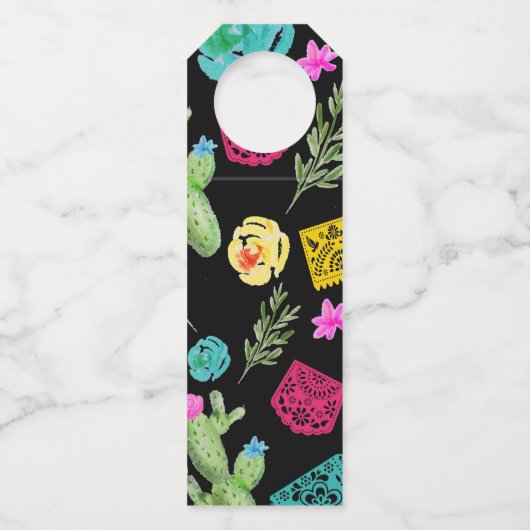 メキシカンフィエスタ カクタス フラワーレター ありがとう ボトルタグ (裏面)