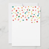 メキシカンフィエスタ カップルシャワー 招待状 (裏面)