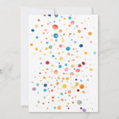 メキシカンフィエスタ テーマ カップルシャワー 招待状 (裏面)