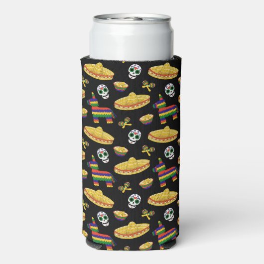 メキシカンフィエスタ&ディアデムエルトス スリム缶クーラー (Seltzer裏面)