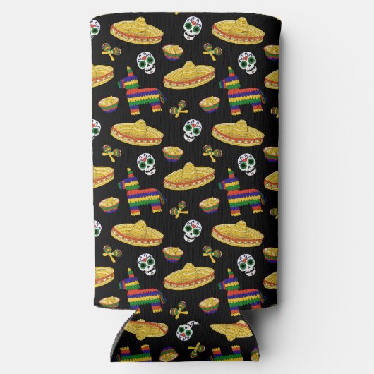 メキシカンフィエスタ&ディアデムエルトス スリム缶クーラー (裏面)