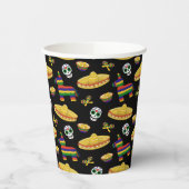 メキシカンフィエスタ&ディアデムエルトス 紙コップ (左)