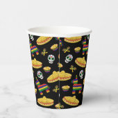 メキシカンフィエスタ&ディアデムエルトス 紙コップ (右)