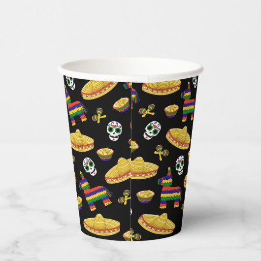 メキシカンフィエスタ&ディアデムエルトス 紙コップ (右)