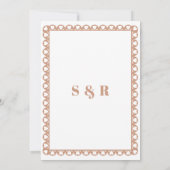 メキシカンフィエスタ バロ ペーパーピカド ボホーウェディング 招待状 (裏面)